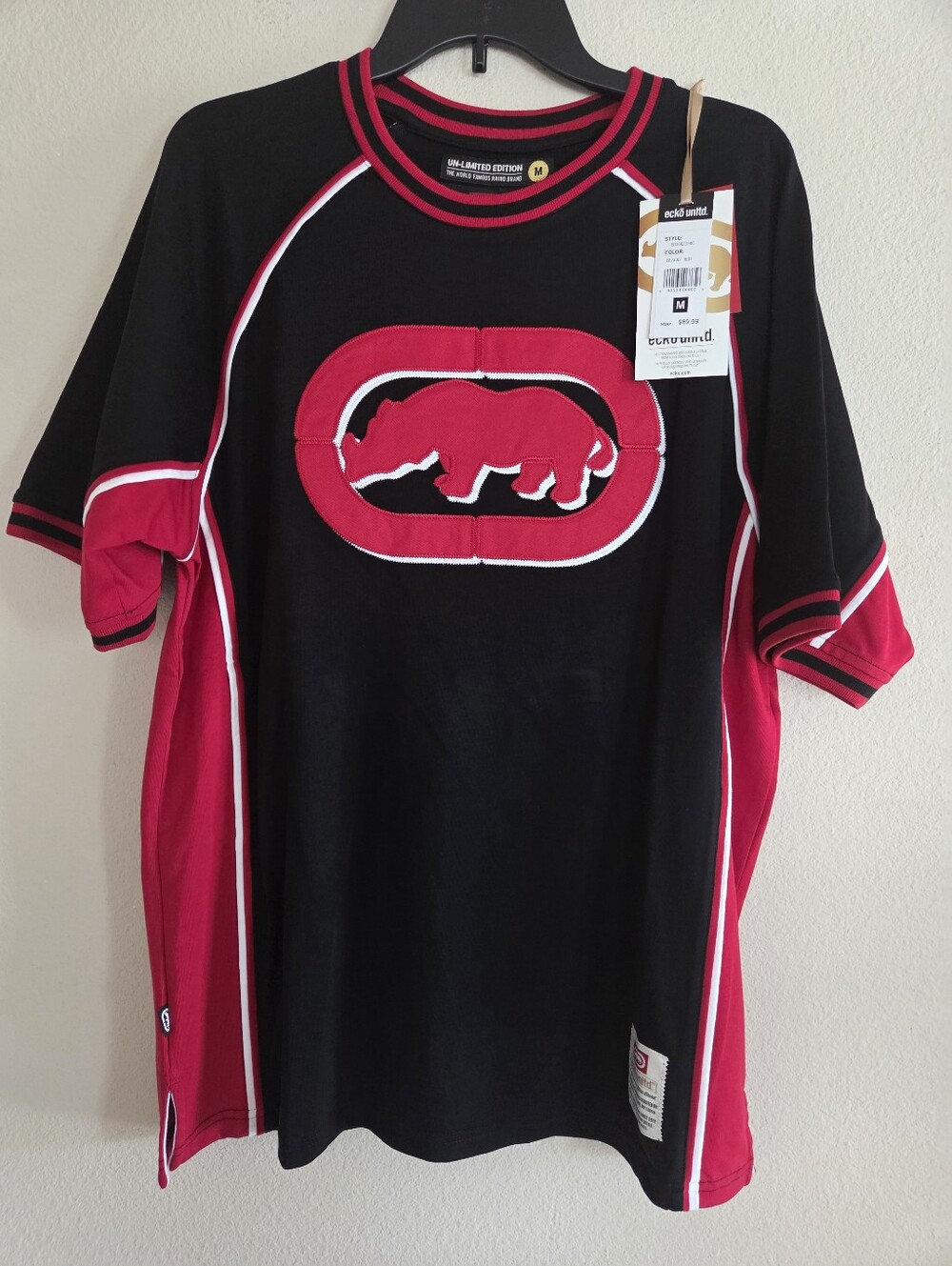 Ecko Unlimited Mens Rhino/Marlon Collab Tee Shirt Size Medium NWT $89